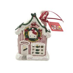 NWT Christmas Hello Kitty Small Tea Light House